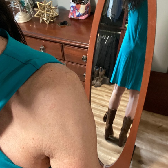 Michael Kors teal dress - Picture 3 of 5